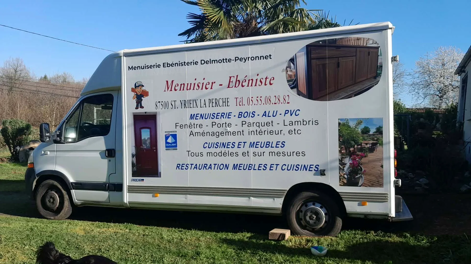 Atelier et interventions de Menuiserie Ébénisterie Delmotte-Peyronnet